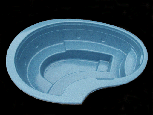 Inground hot tub